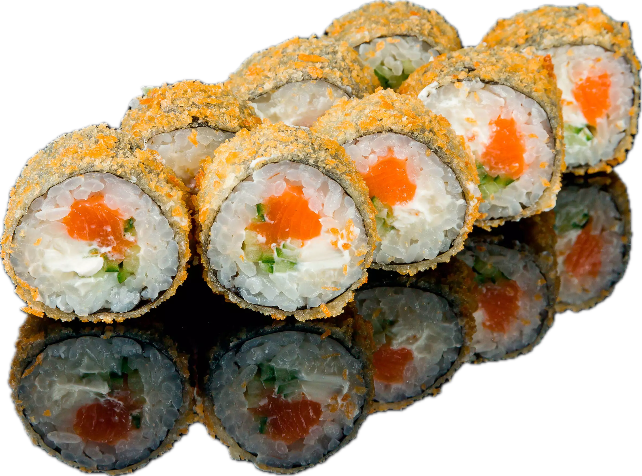 Fried sushi tempura rolls